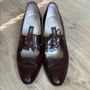 Bally Brown Leather Shoes